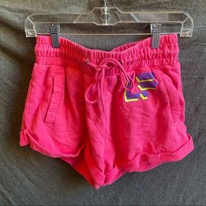 LF hot pink shorts